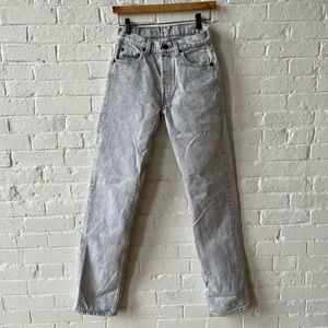 Acid wash Levi 501s